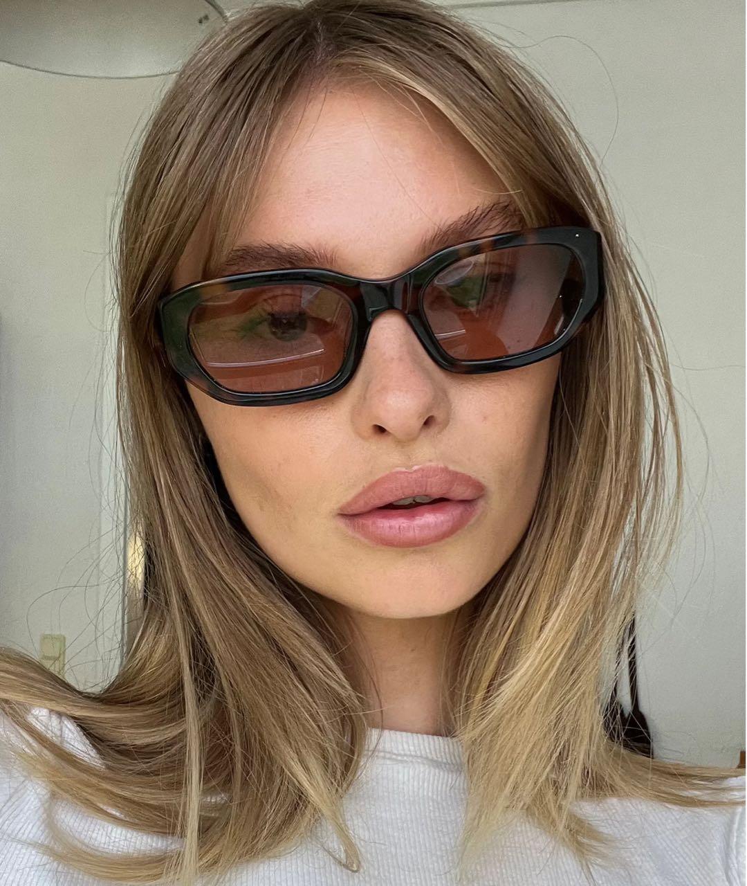 Vehla Коричневые пластиковые солнцезащитные очки, фото 3