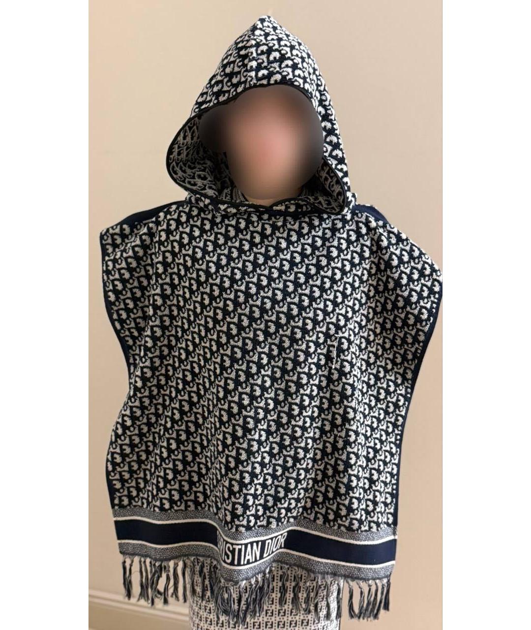 CHRISTIAN DIOR Темно-синий жилет, фото 5