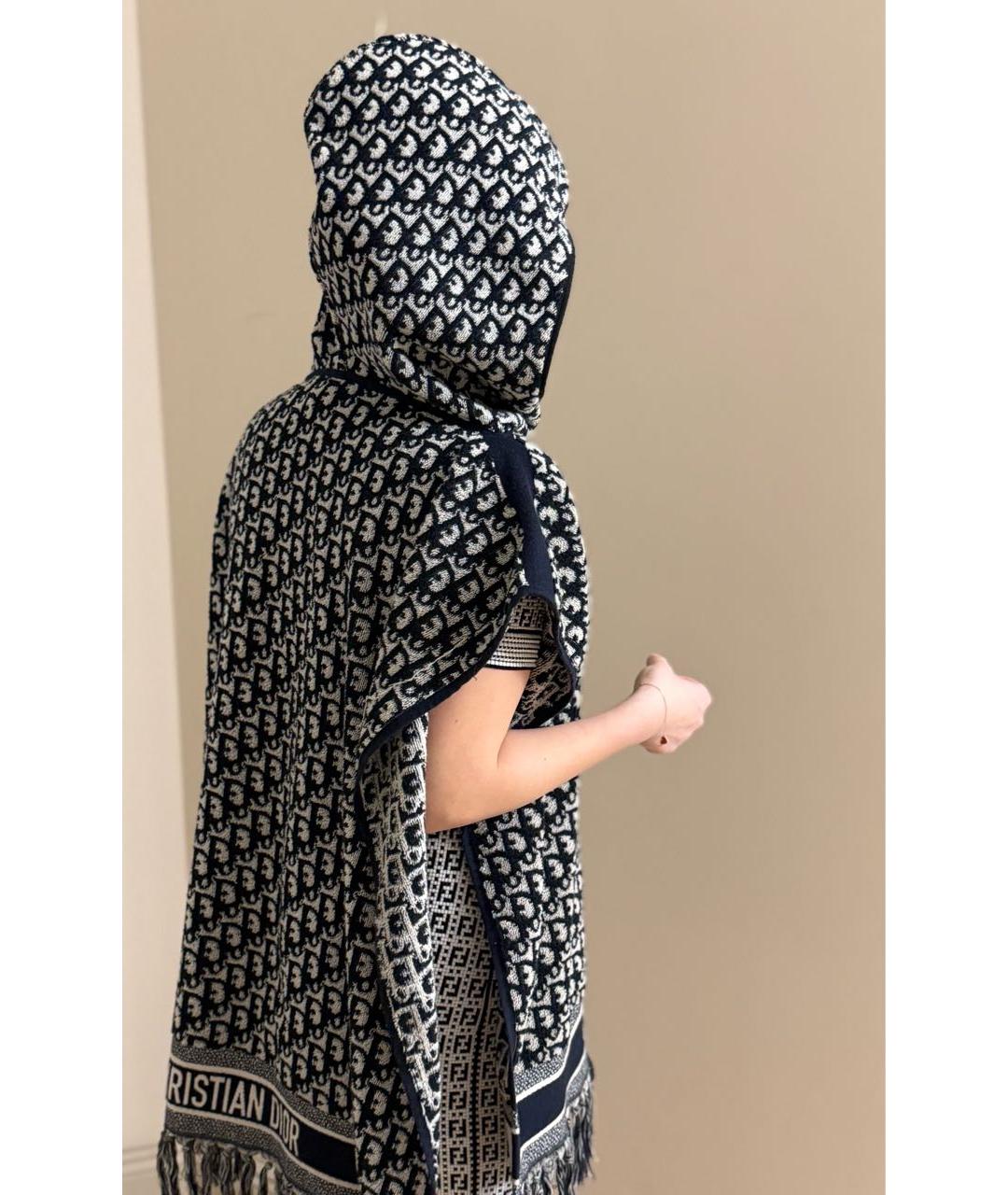 CHRISTIAN DIOR Темно-синий жилет, фото 3