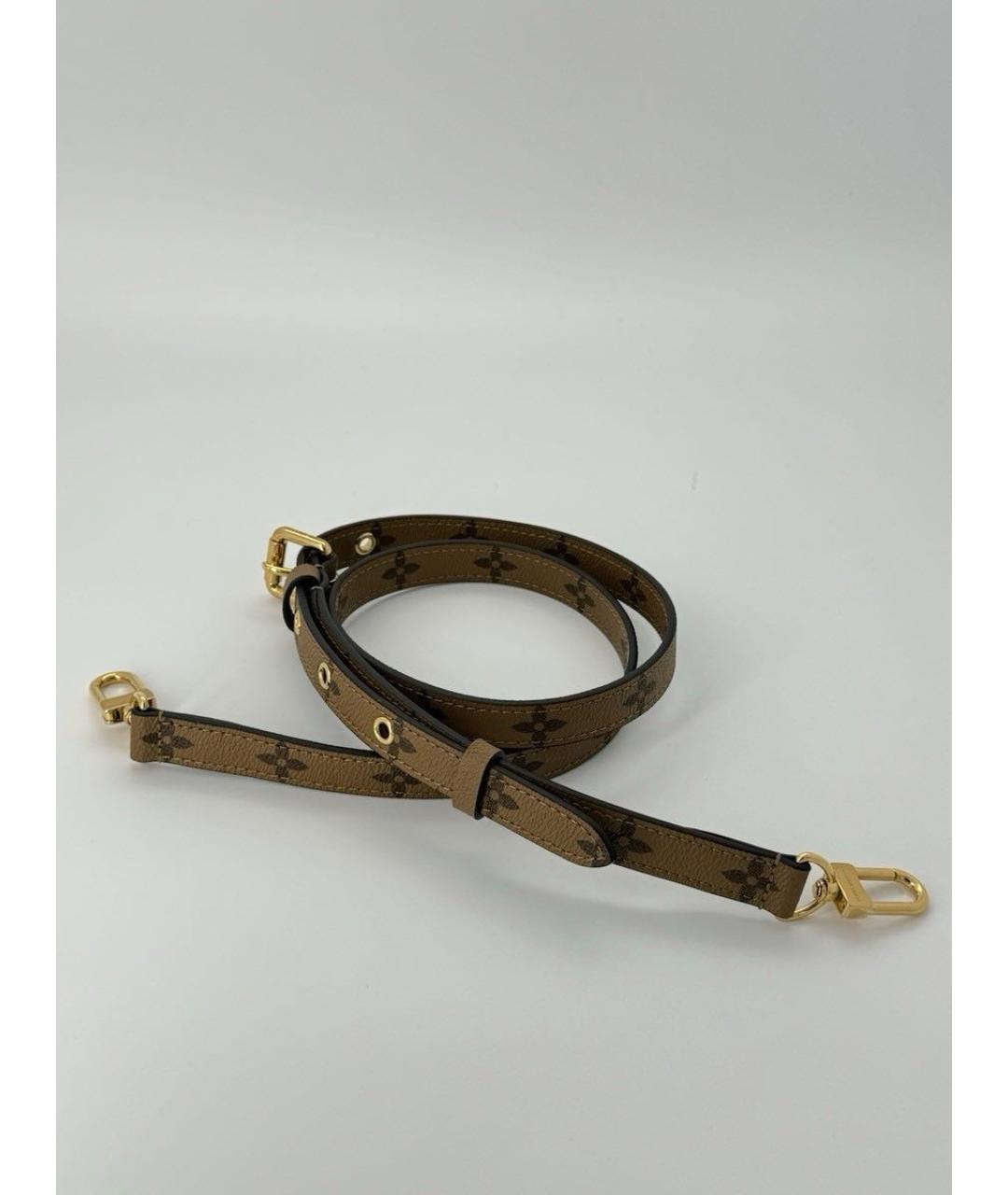 LOUIS VUITTON Коричневая сумка через плечо, фото 6