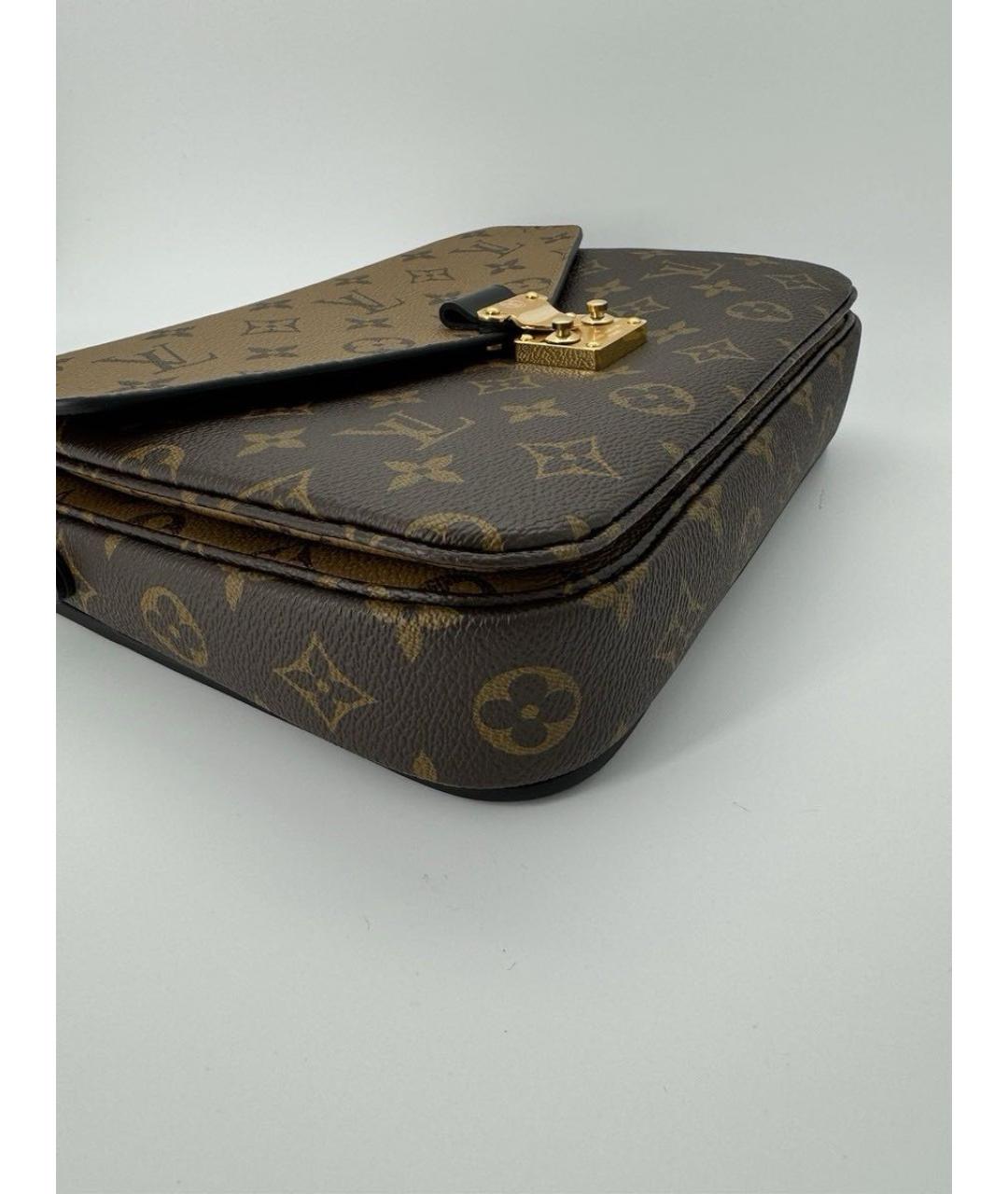 LOUIS VUITTON Коричневая сумка через плечо, фото 3