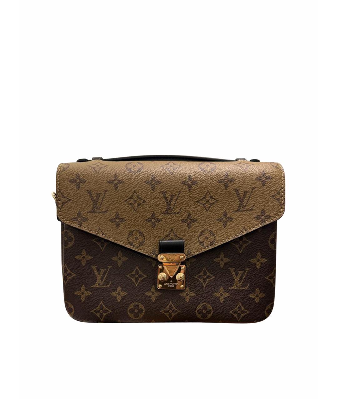 LOUIS VUITTON Коричневая сумка через плечо, фото 1