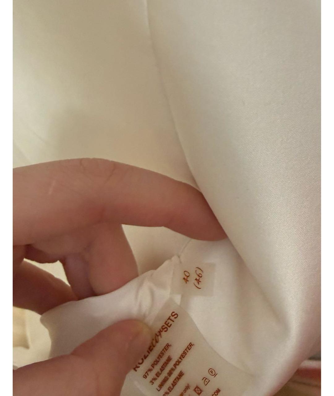 ROZIECORSETS Белая юбка макси, фото 4