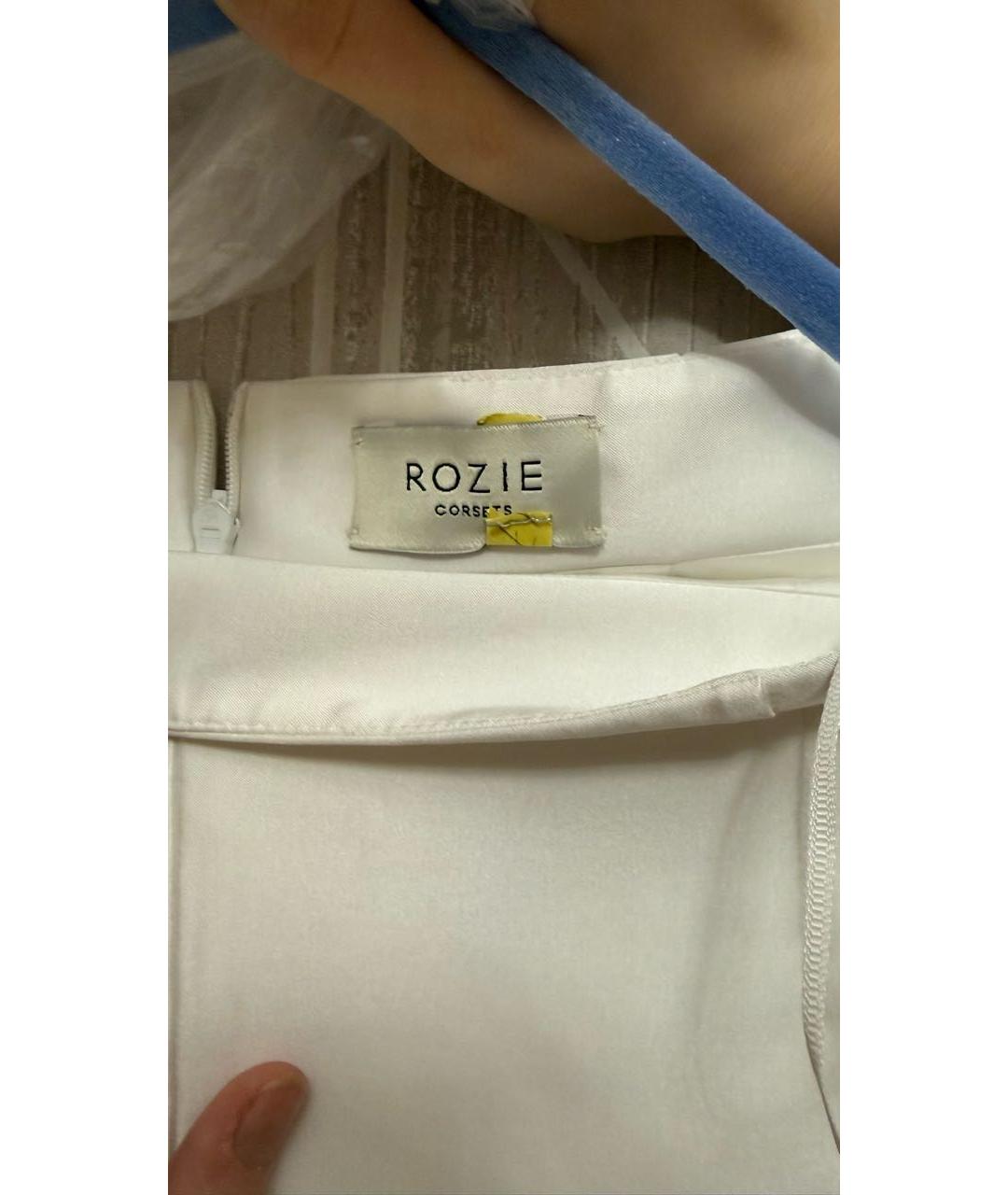 ROZIECORSETS Белая юбка макси, фото 3