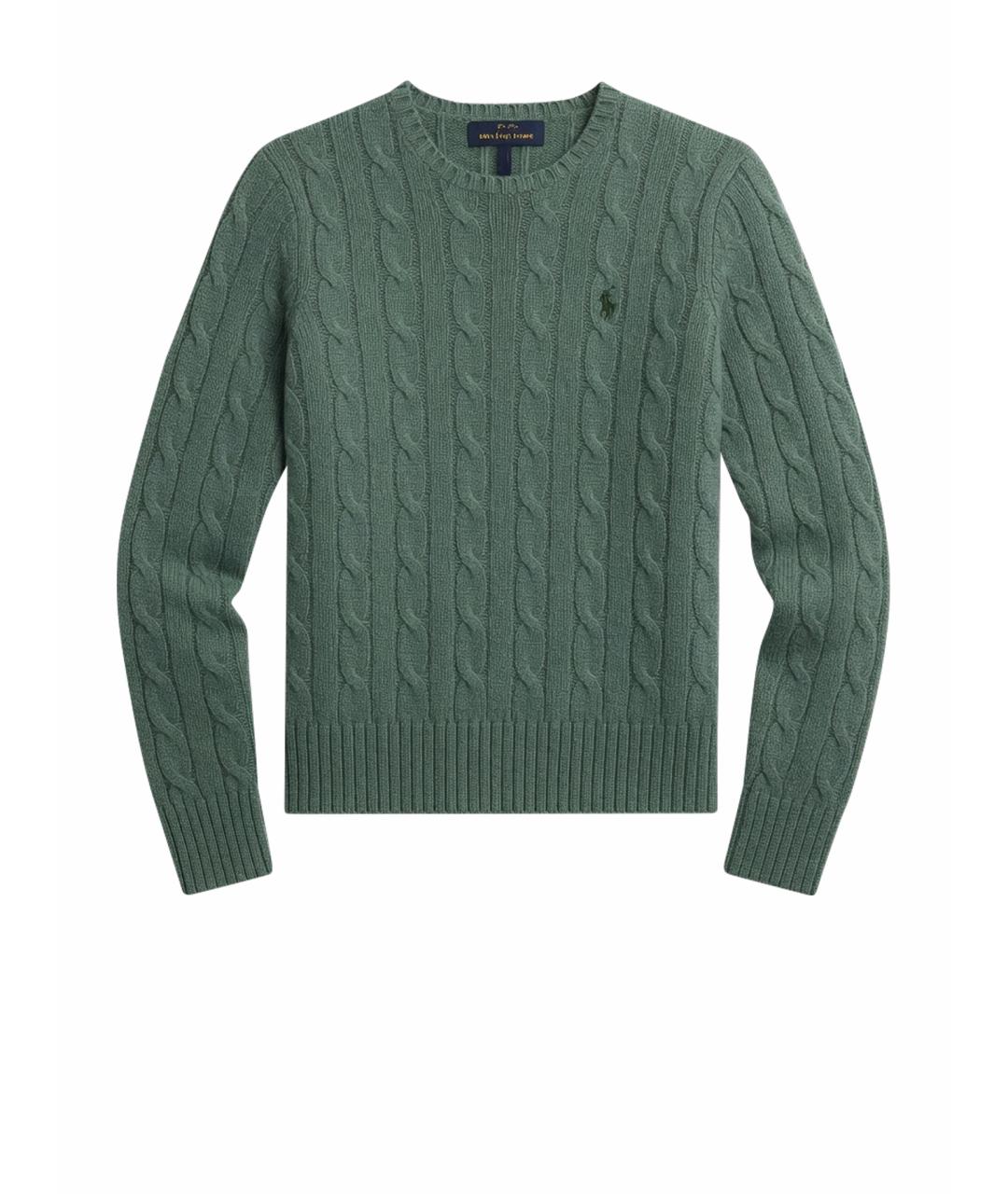POLO RALPH LAUREN Зеленый джемпер / свитер, фото 1