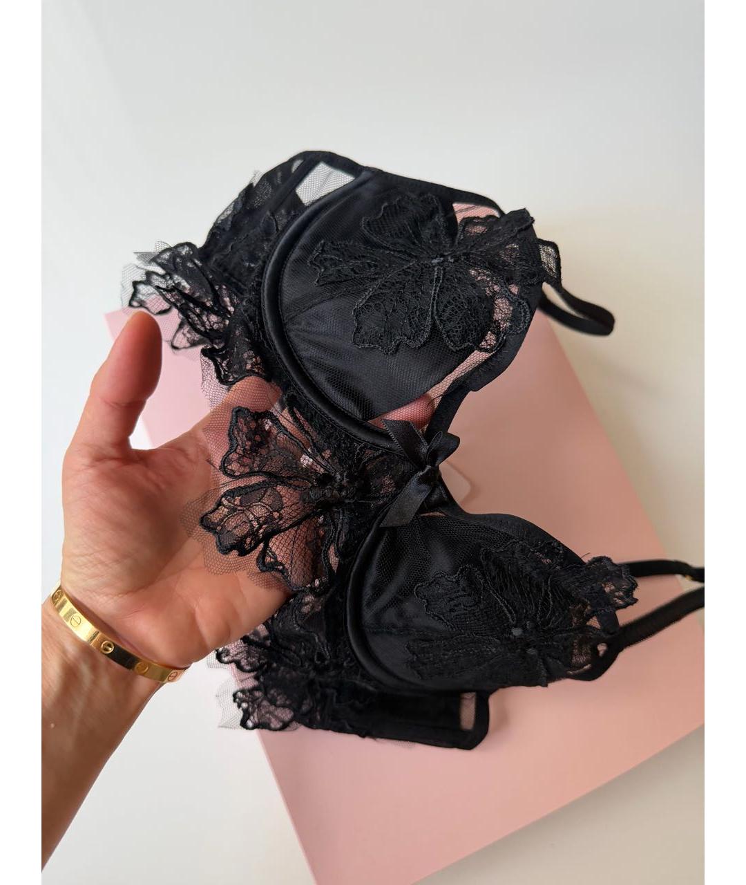 AGENT PROVOCATEUR Черный бюстгалтеры, фото 4