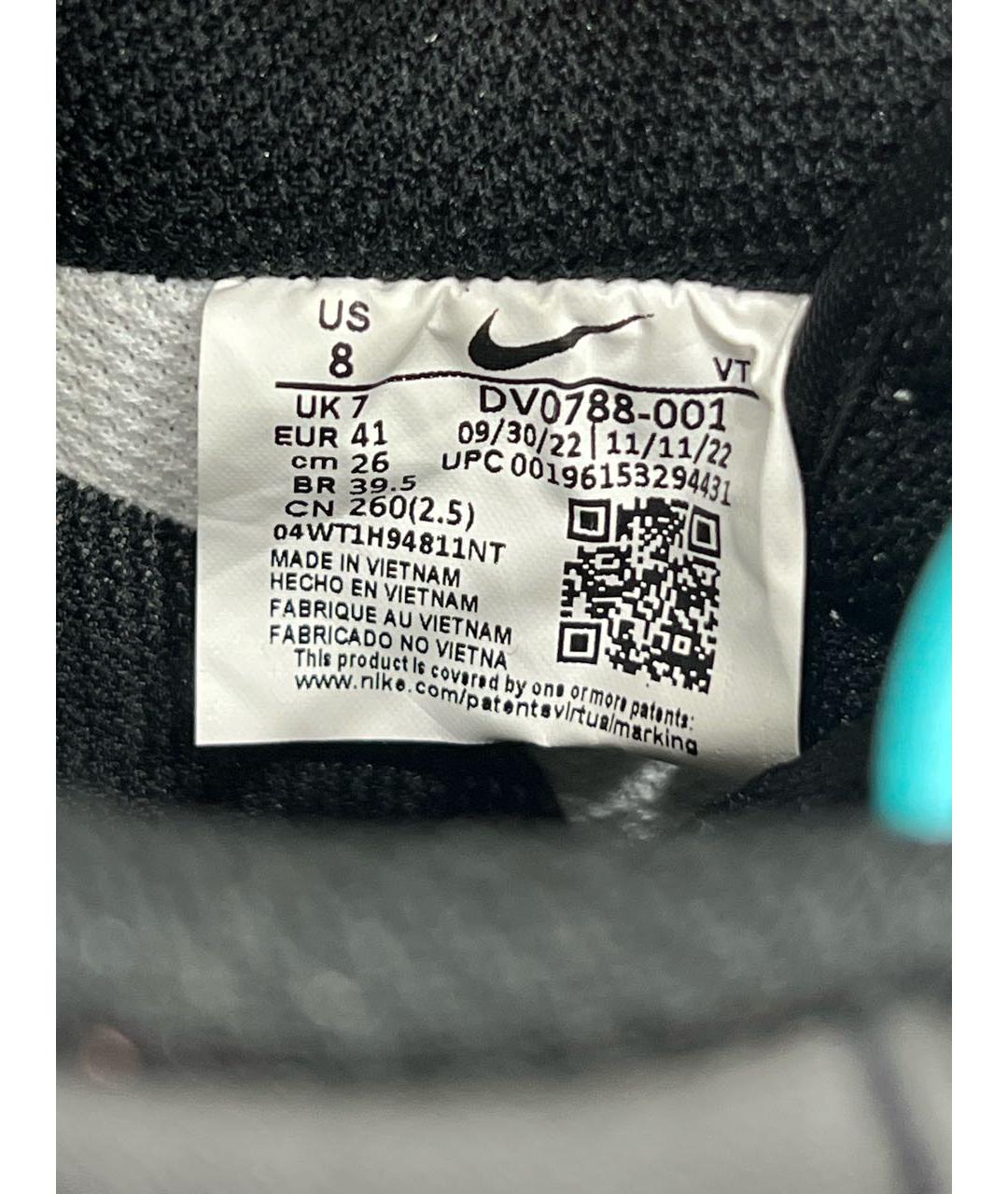 NIKE Белые кожаные низкие кроссовки / кеды, фото 3