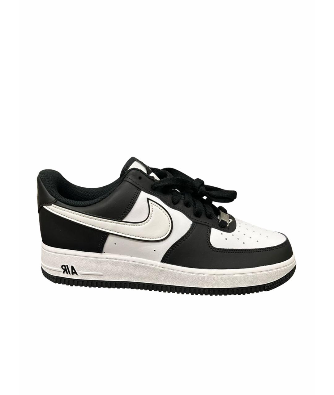 NIKE Белые кожаные низкие кроссовки / кеды, фото 1