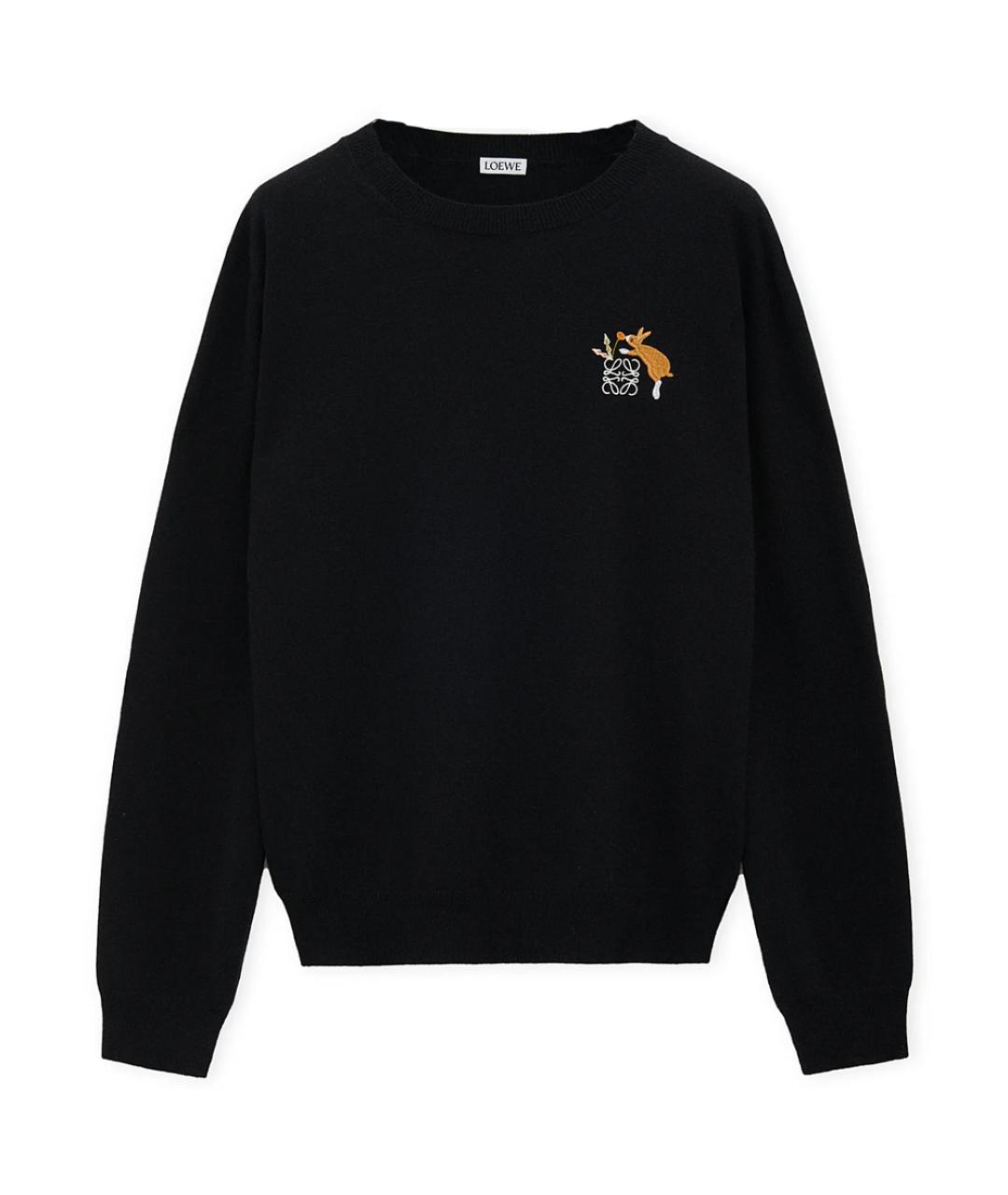 LOEWE Черный джемпер / свитер, фото 1