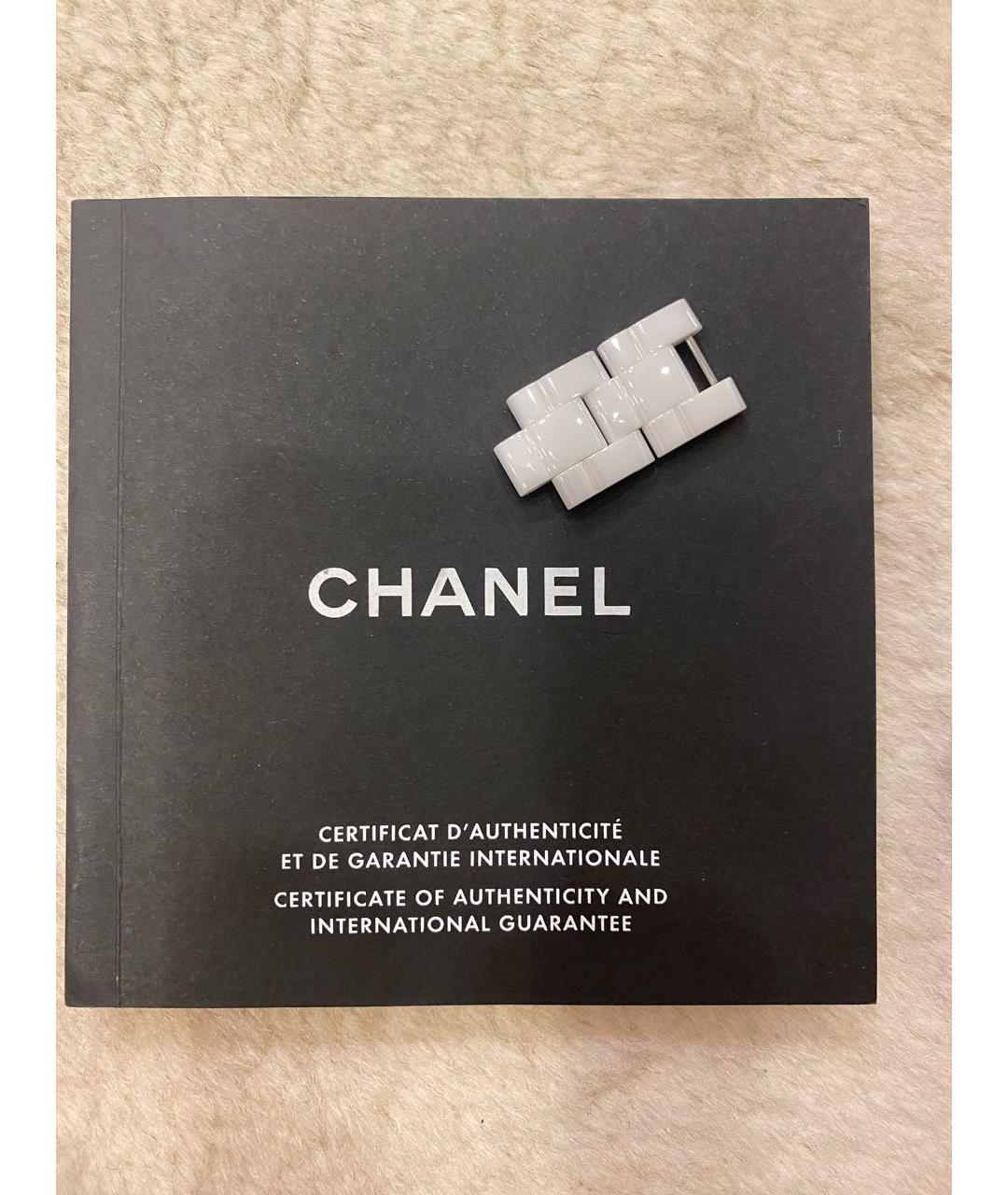 CHANEL Белые керамические часы, фото 8