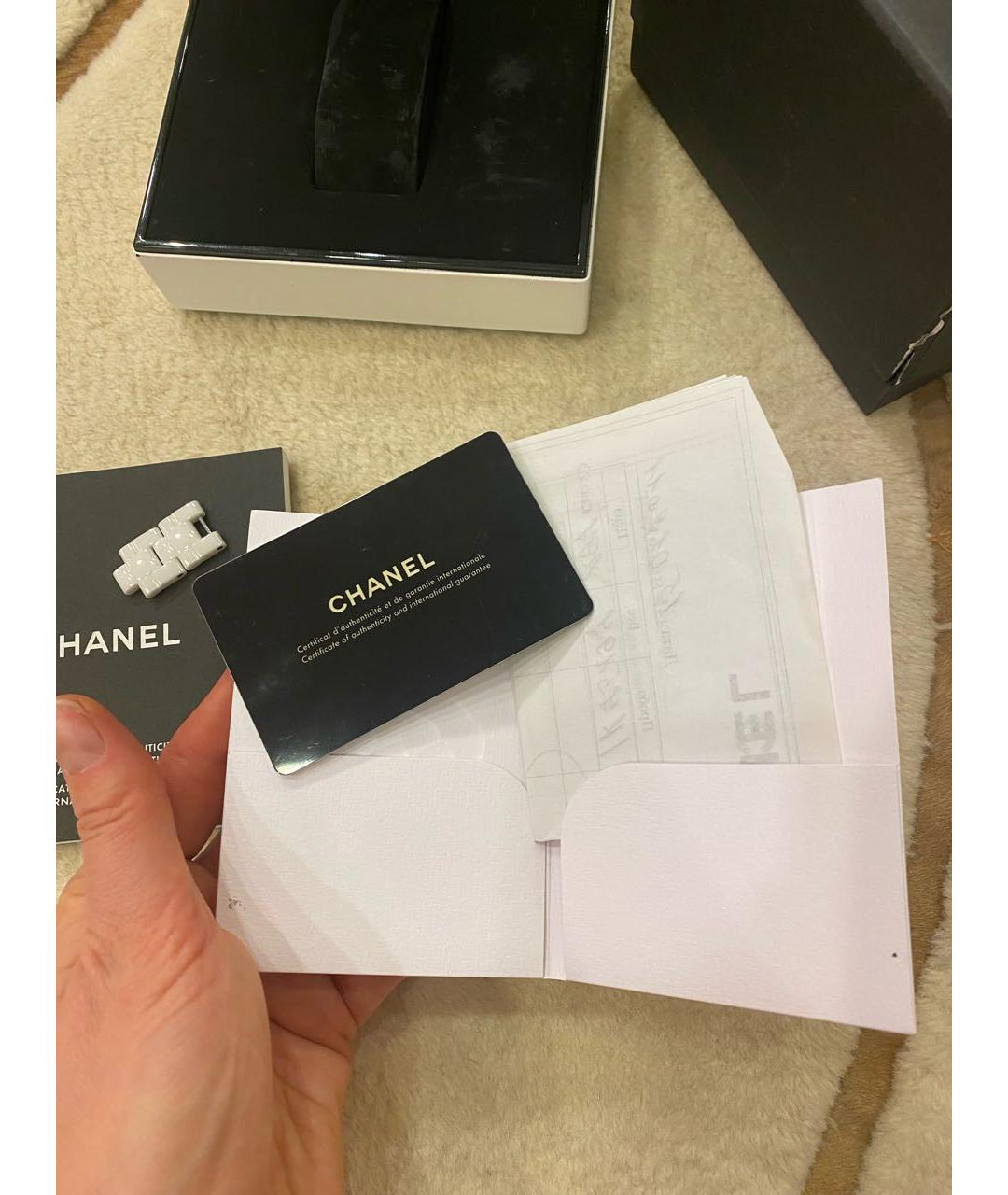 CHANEL Белые керамические часы, фото 7