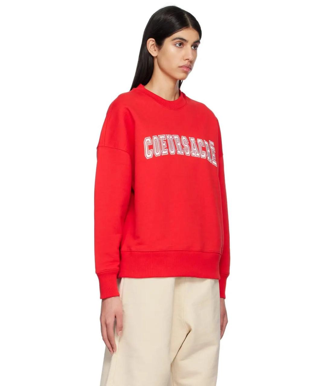 Ami Paris Красный хлопковый джемпер / свитер, фото 3