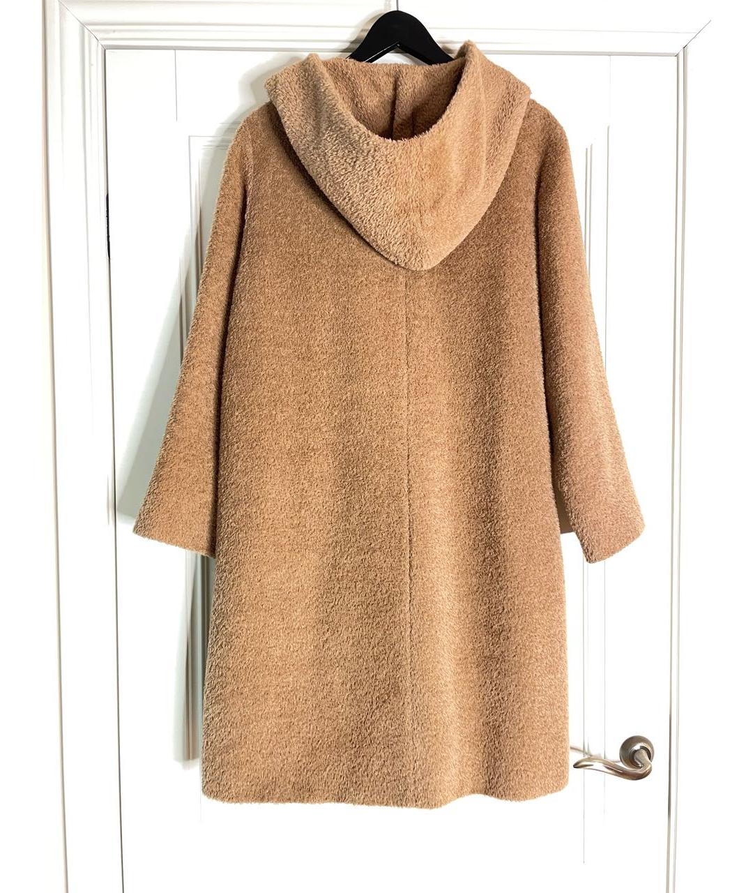 MAX MARA Бежевое шерстяное пальто, фото 2