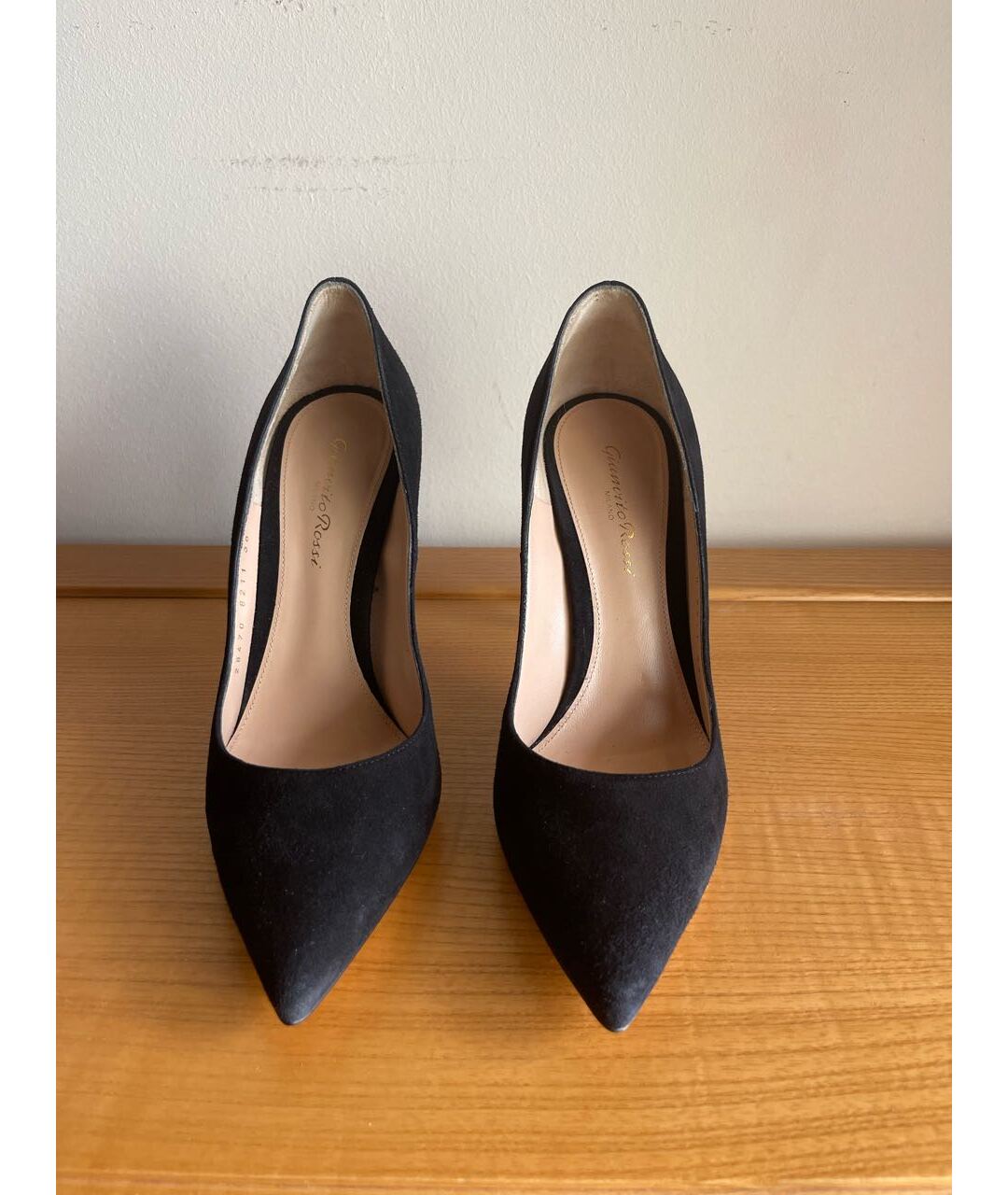 GIANVITO ROSSI Черные замшевые туфли, фото 9