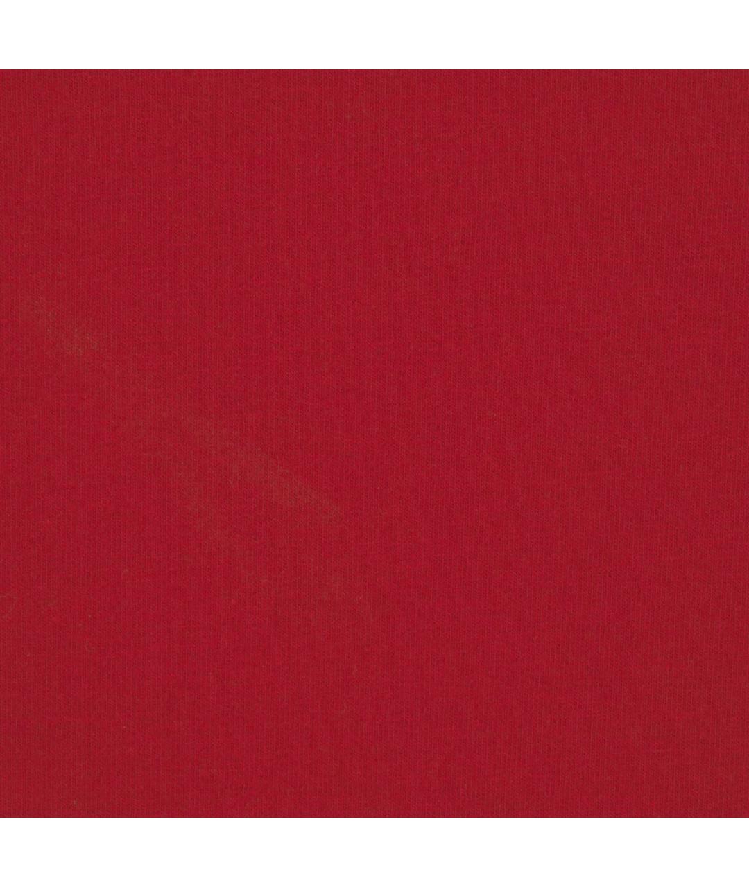 SKIMS Бордовая хлопковая футболка, фото 7