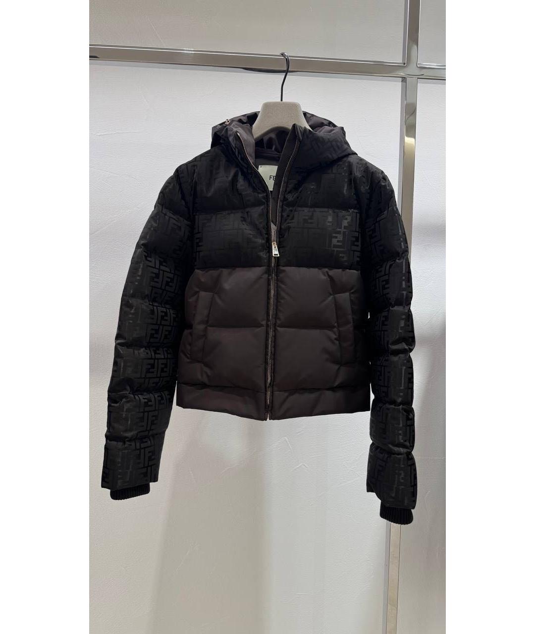 FENDI Коричневая куртка, фото 2