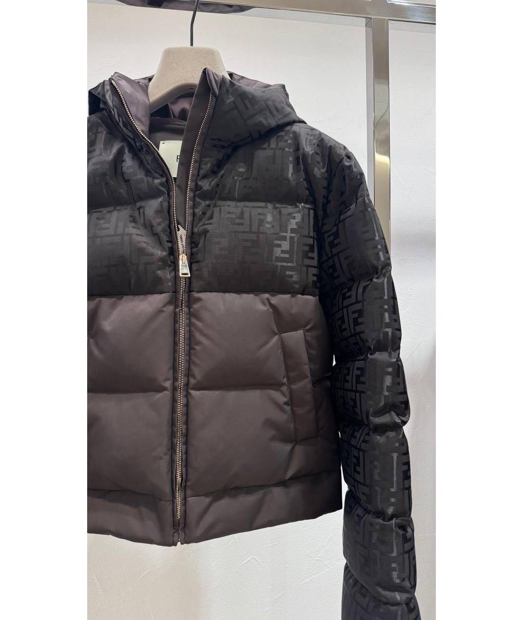FENDI Коричневая куртка, фото 3