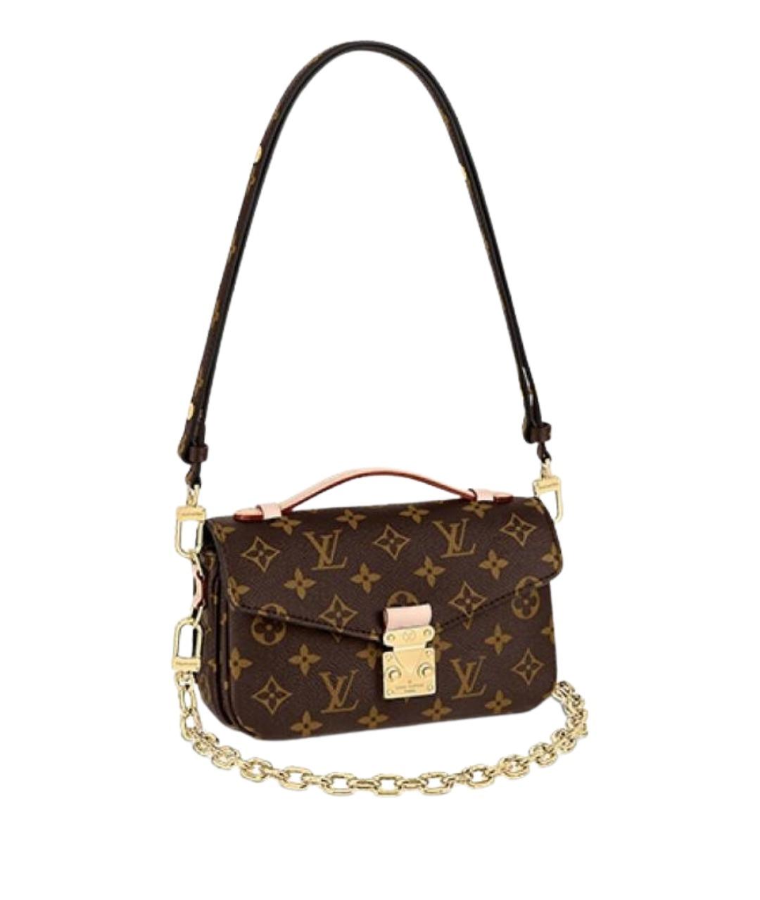 LOUIS VUITTON Коричневая сумка через плечо, фото 1