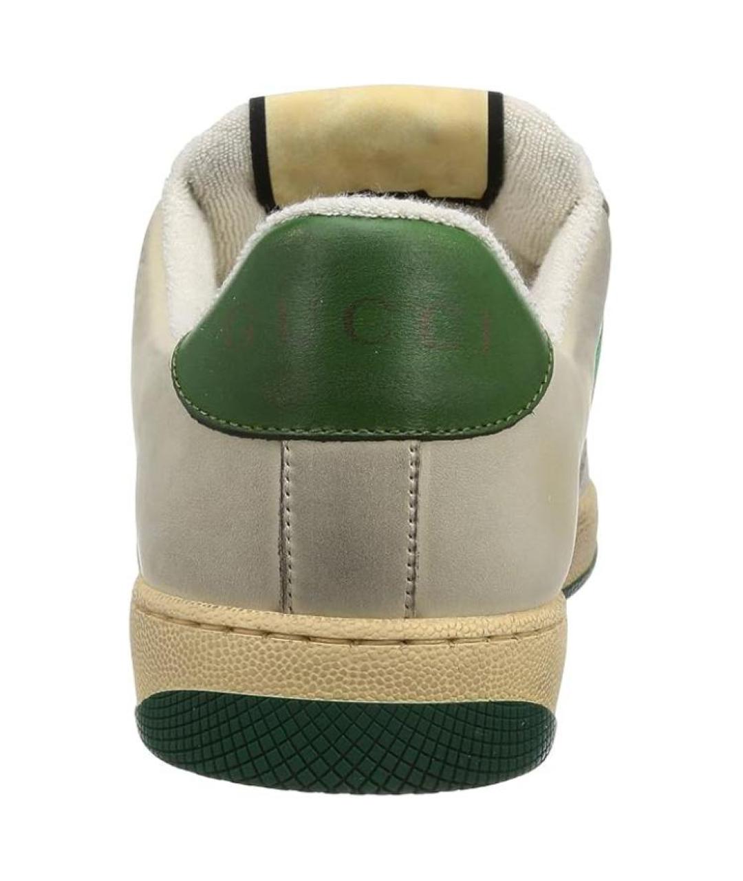 GUCCI Мульти кожаные низкие кроссовки / кеды, фото 6