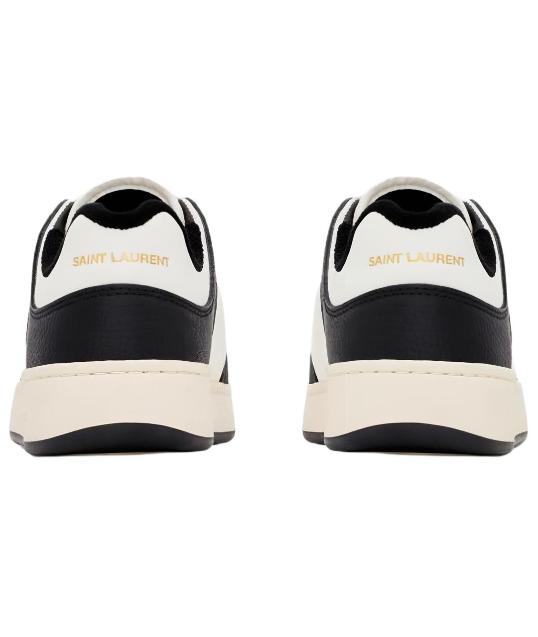SAINT LAURENT Мульти кожаные низкие кроссовки / кеды, фото 5