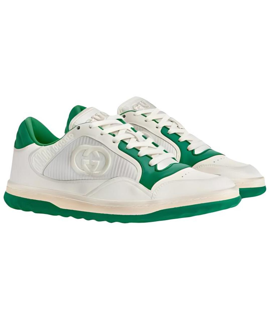 GUCCI Мульти кожаные кроссовки, фото 3