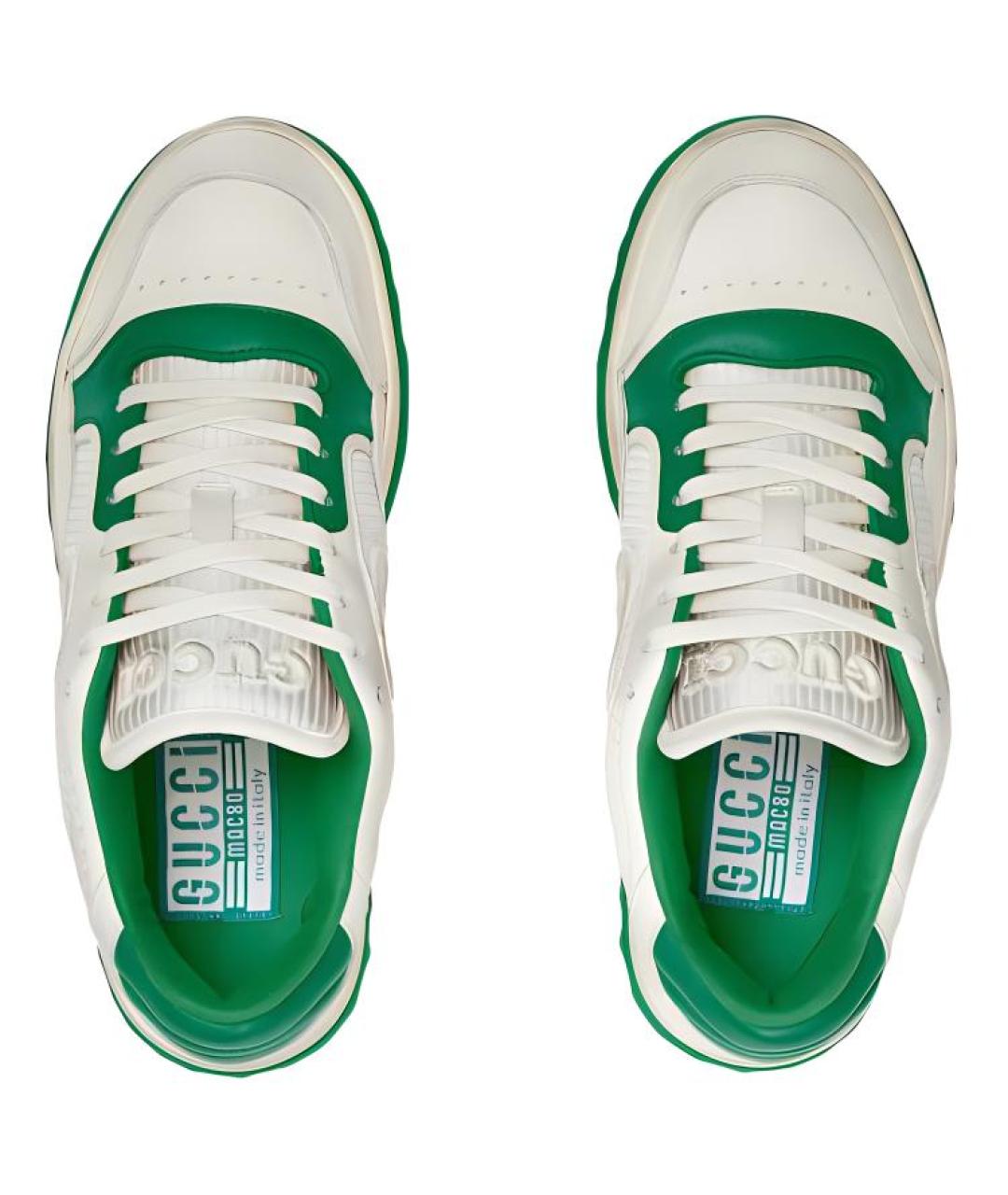 GUCCI Мульти кожаные кроссовки, фото 4