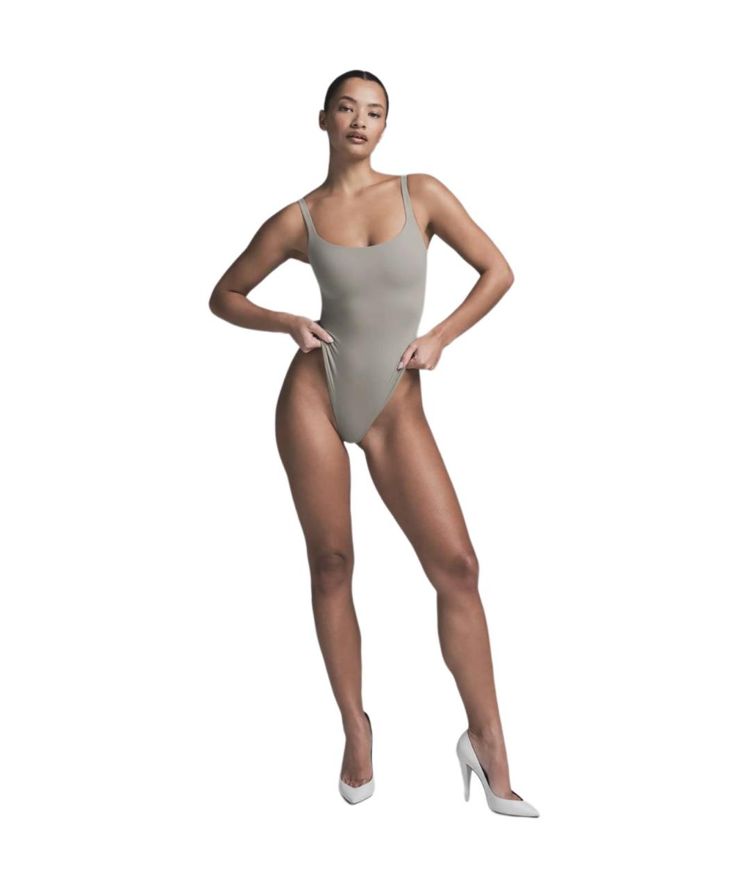 SKIMS Серое боди, фото 4