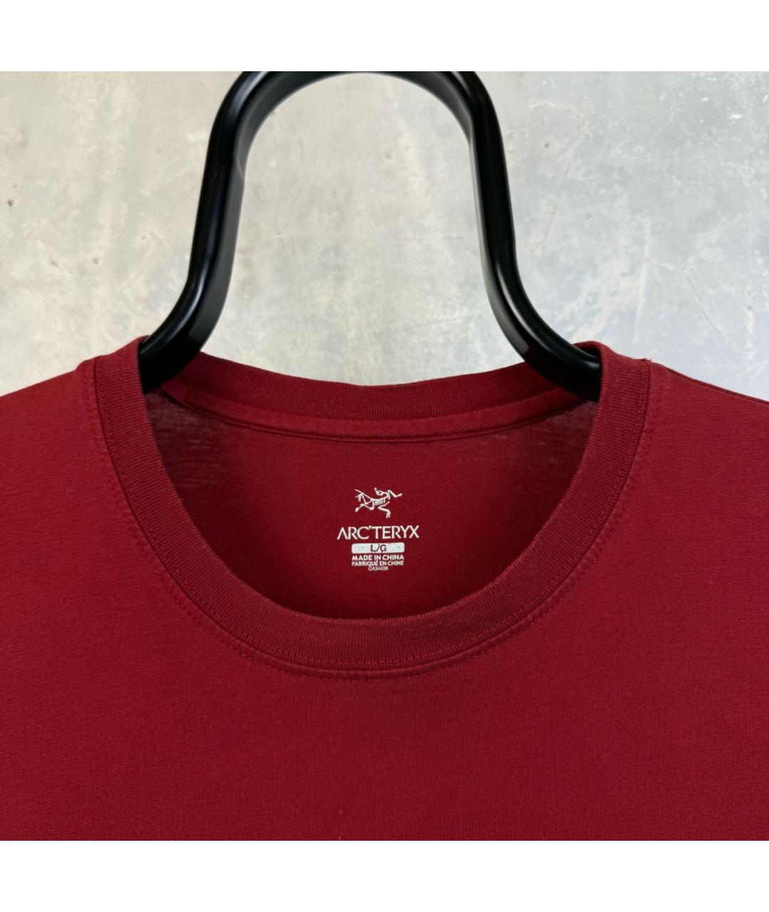 ARCTERYX Бордовая футболка, фото 4