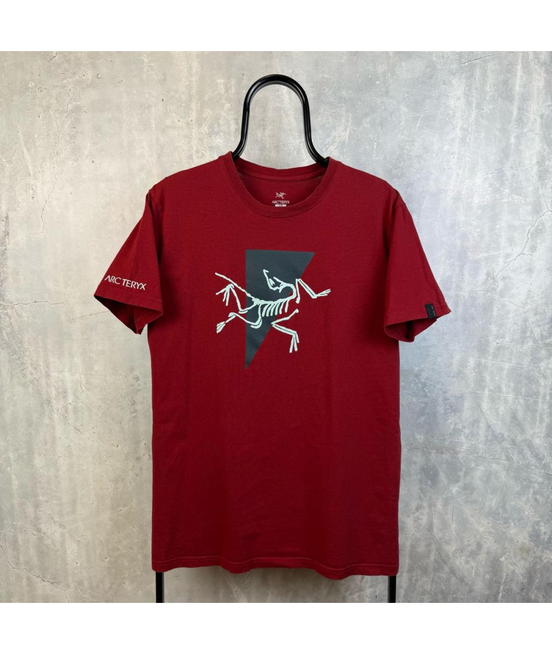 ARCTERYX Бордовая футболка, фото 9