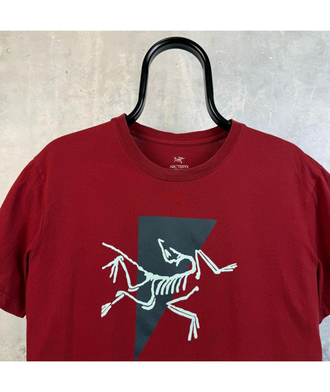 ARCTERYX Бордовая футболка, фото 2