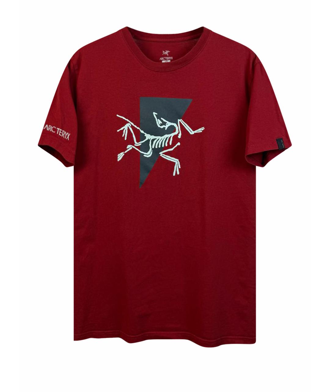 ARCTERYX Бордовая футболка, фото 1