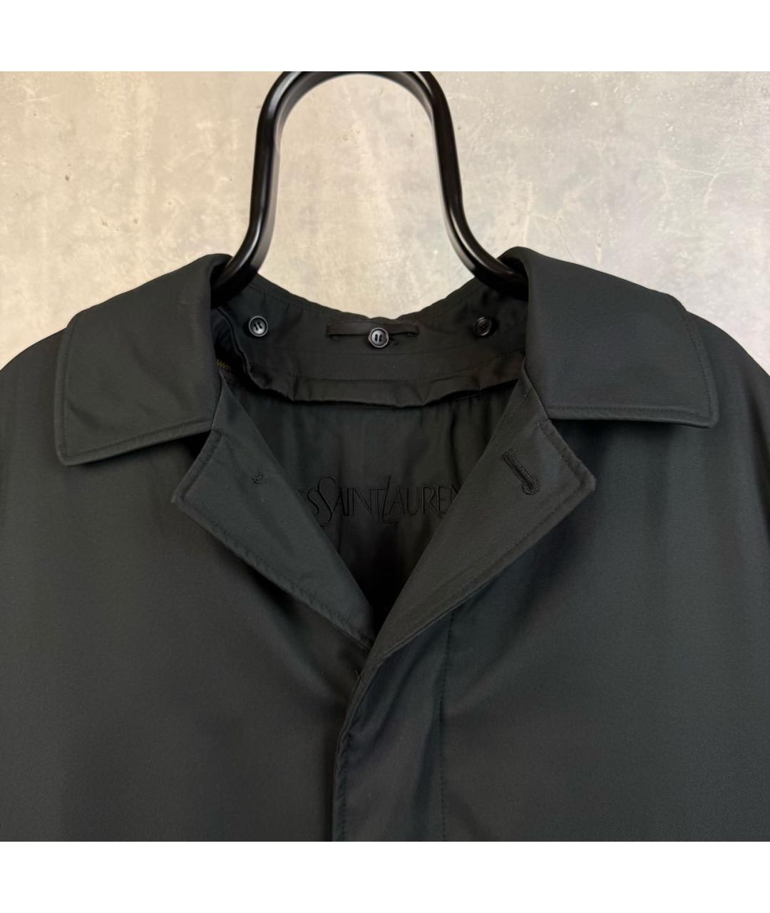 SAINT LAURENT Черная куртка, фото 3