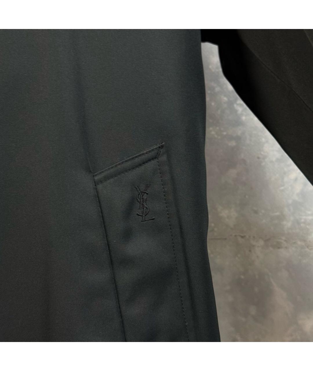 SAINT LAURENT Черная куртка, фото 5