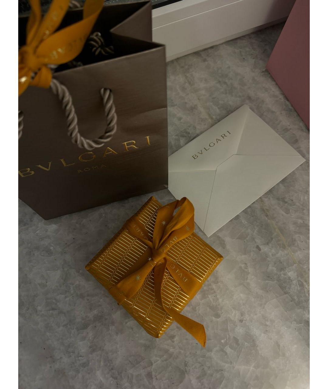 BVLGARI Серебрянный кожаный браслет, фото 2