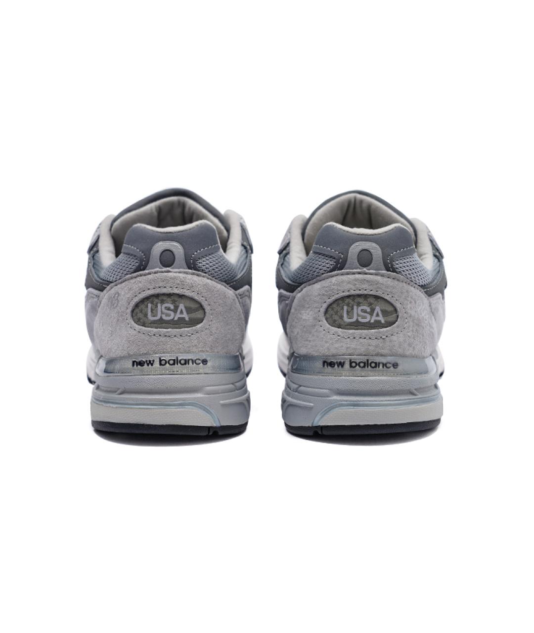 NEW BALANCE Серые низкие кроссовки / кеды, фото 4