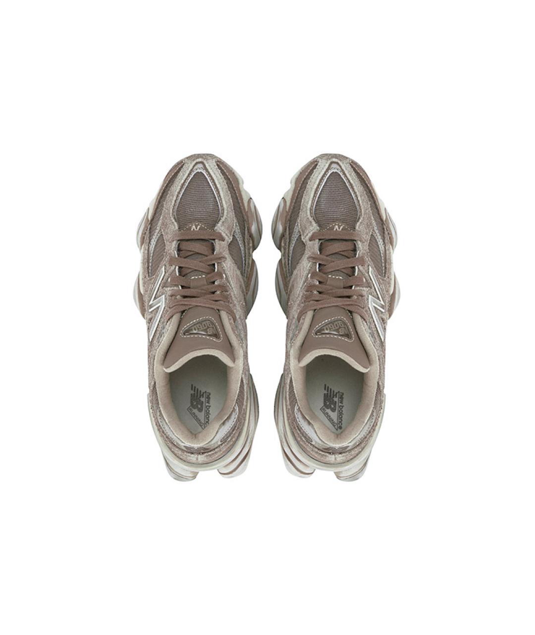 NEW BALANCE Коричневые замшевые кроссовки, фото 5