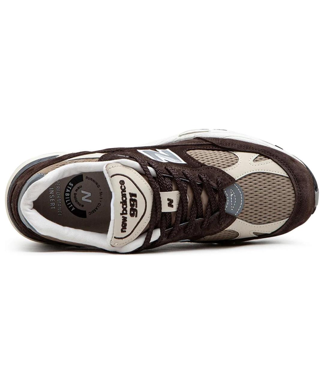 NEW BALANCE Коричневые низкие кроссовки / кеды, фото 4