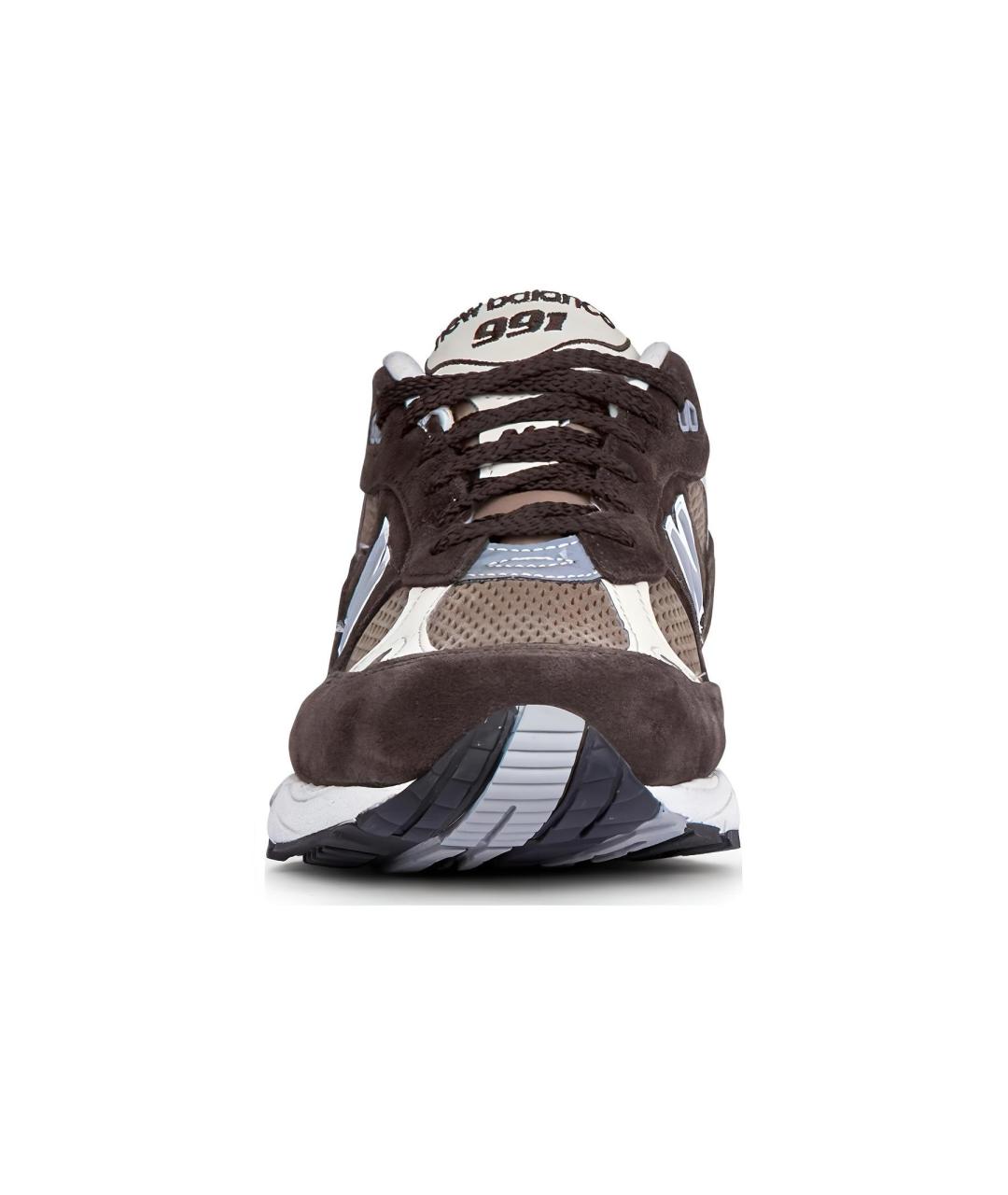 NEW BALANCE Коричневые низкие кроссовки / кеды, фото 3
