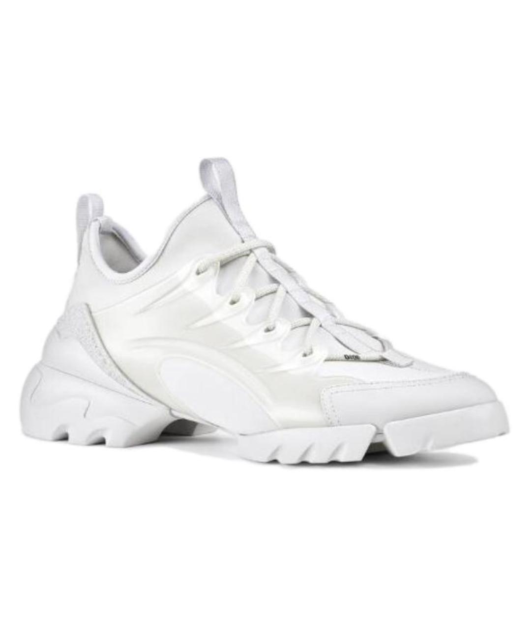 CHRISTIAN DIOR Белые текстильные кроссовки, фото 2