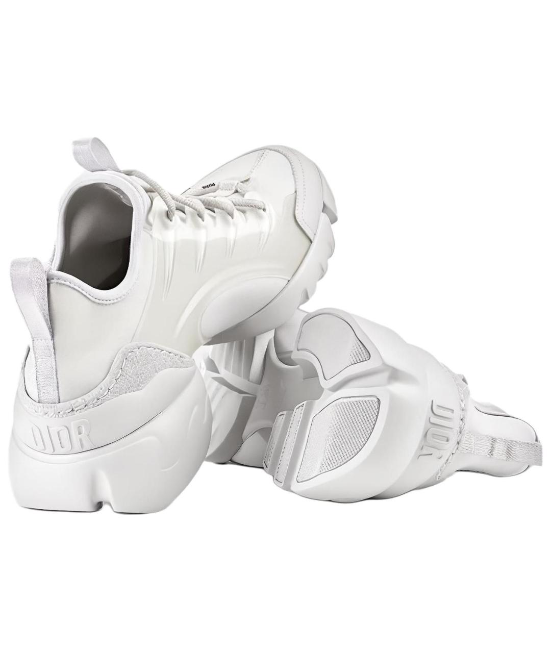 CHRISTIAN DIOR Белые текстильные кроссовки, фото 5
