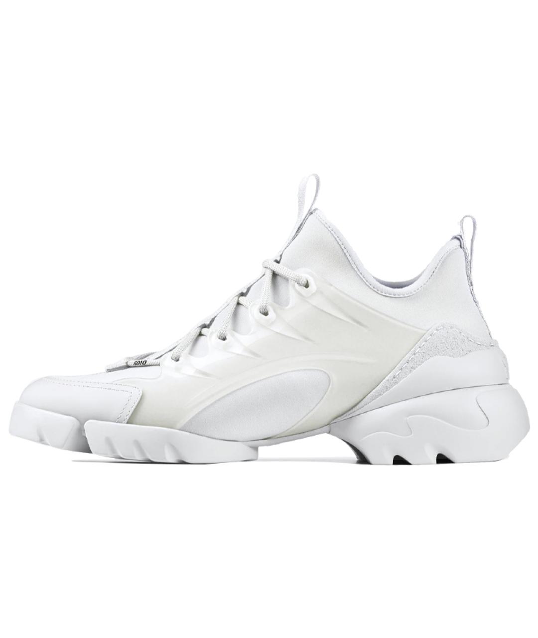 CHRISTIAN DIOR Белые текстильные кроссовки, фото 6