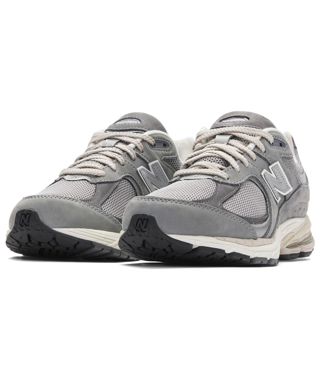 NEW BALANCE Серые текстильные кроссовки, фото 3