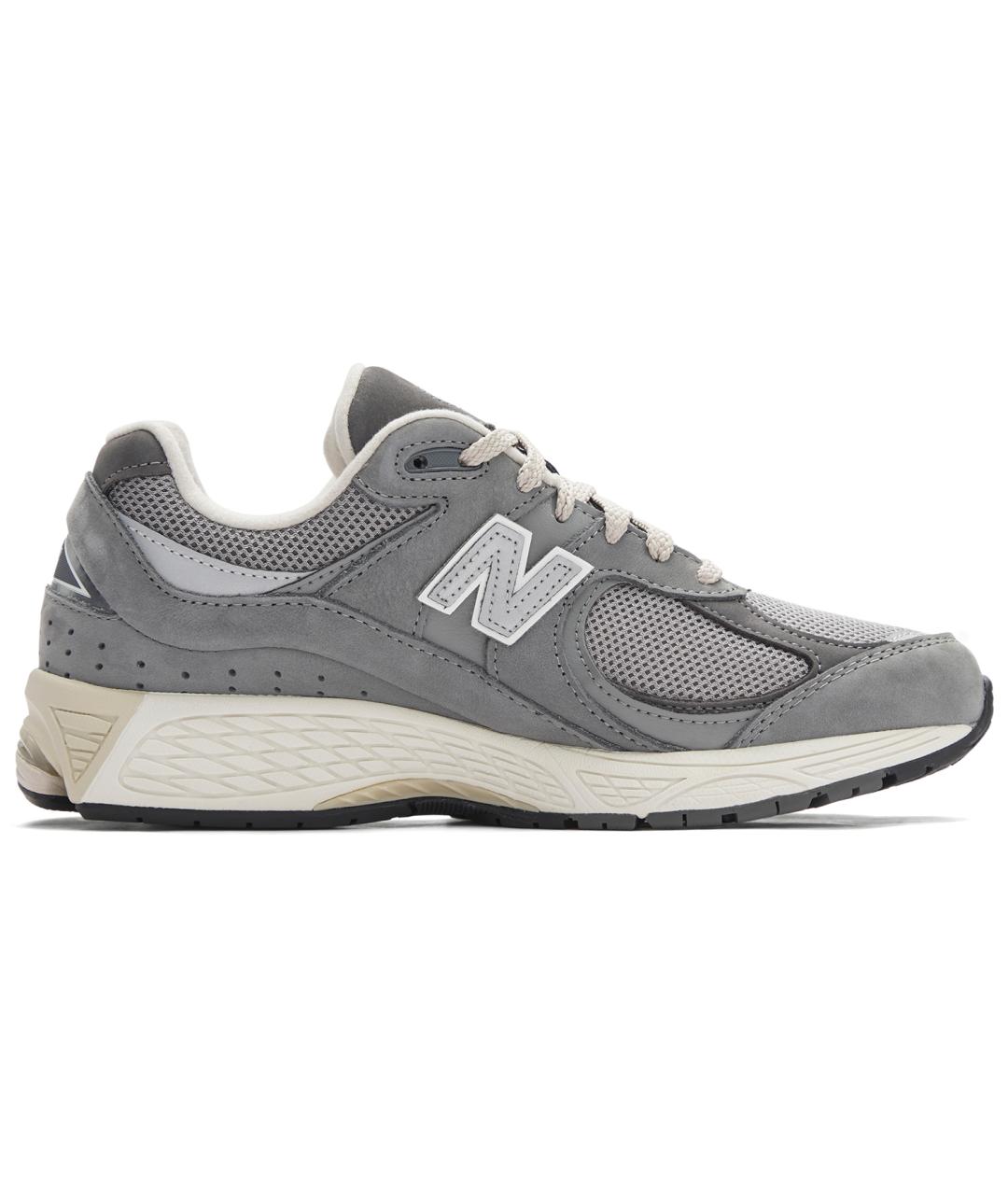NEW BALANCE Серые текстильные кроссовки, фото 1