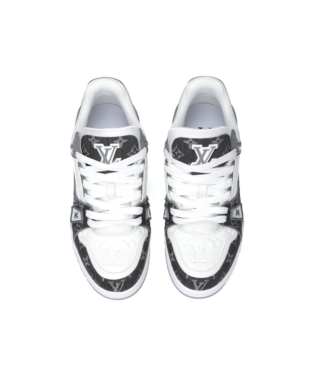 LOUIS VUITTON Кожаные кроссовки, фото 3