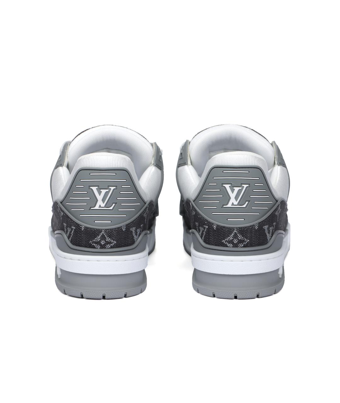 LOUIS VUITTON Кожаные кроссовки, фото 4