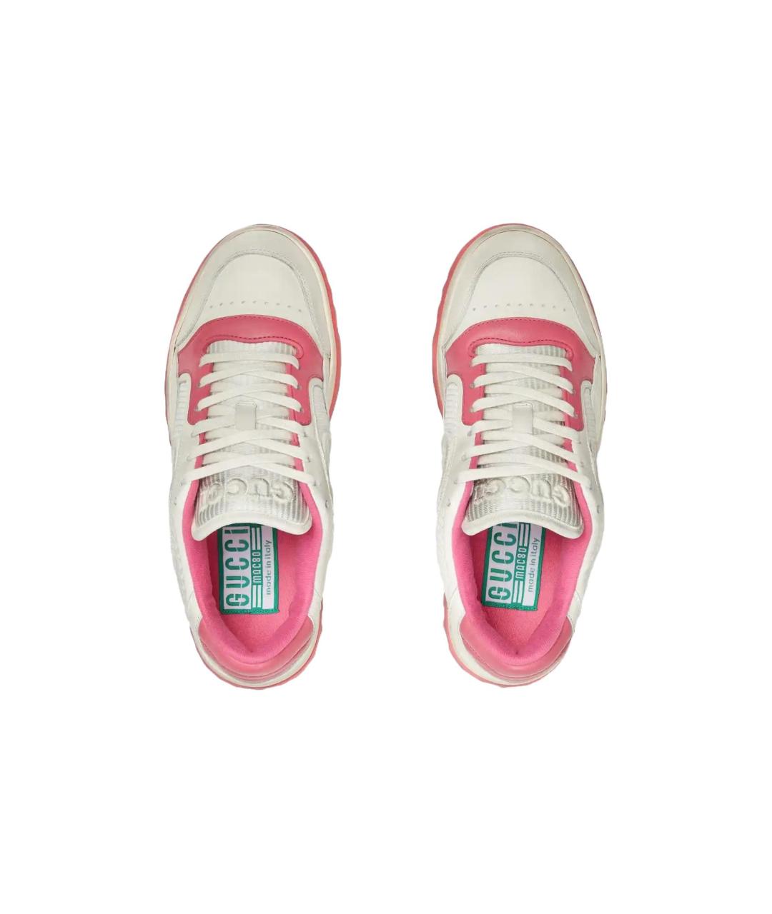 GUCCI Мульти кожаные кроссовки, фото 4