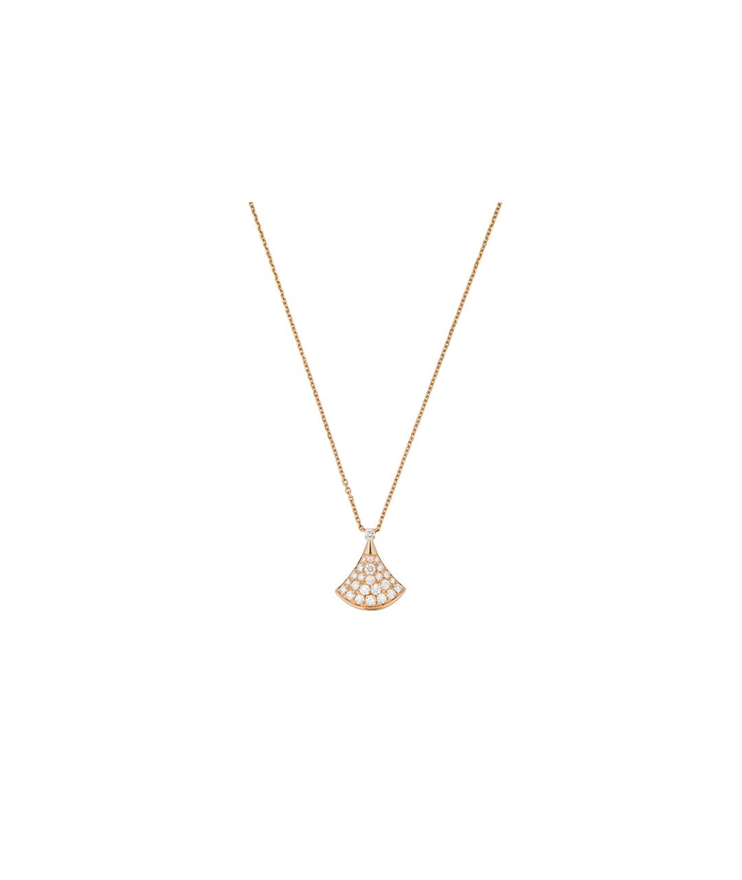 BVLGARI Золотая подвеска из розового золота, фото 2