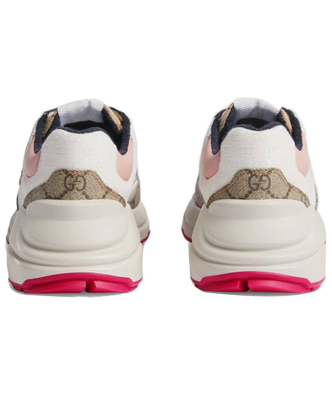 GUCCI Мульти текстильные кроссовки, фото 5