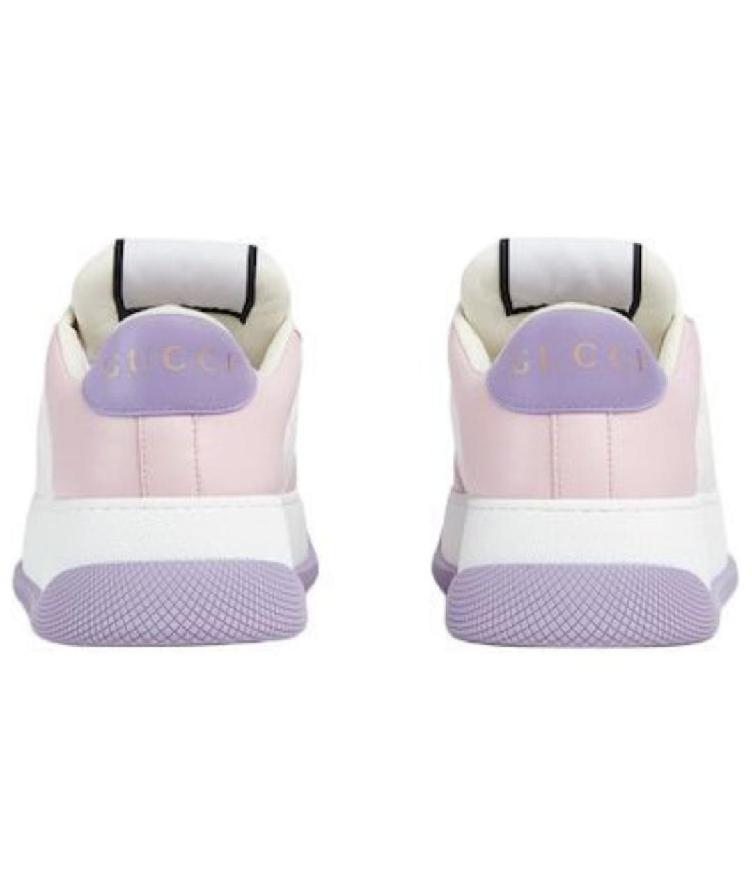 GUCCI Мульти кожаные кроссовки, фото 5