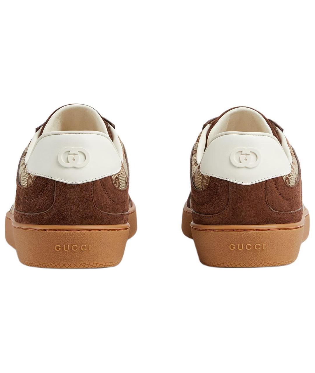 GUCCI Замшевые низкие кроссовки / кеды, фото 5